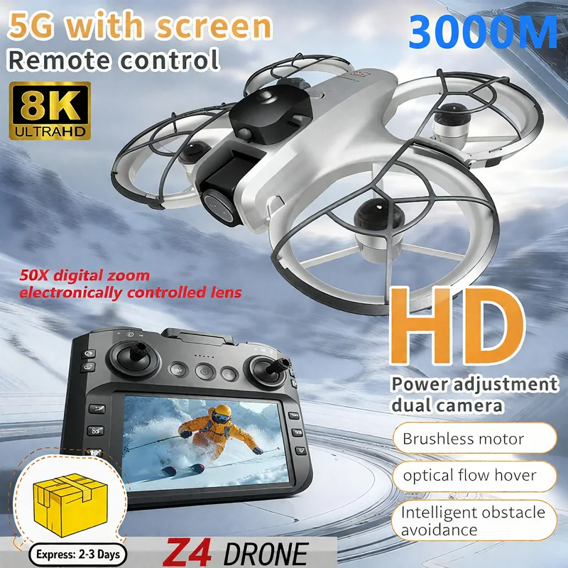 Diy Rc Electronics - New MINI Z4 Drone 4K Professional