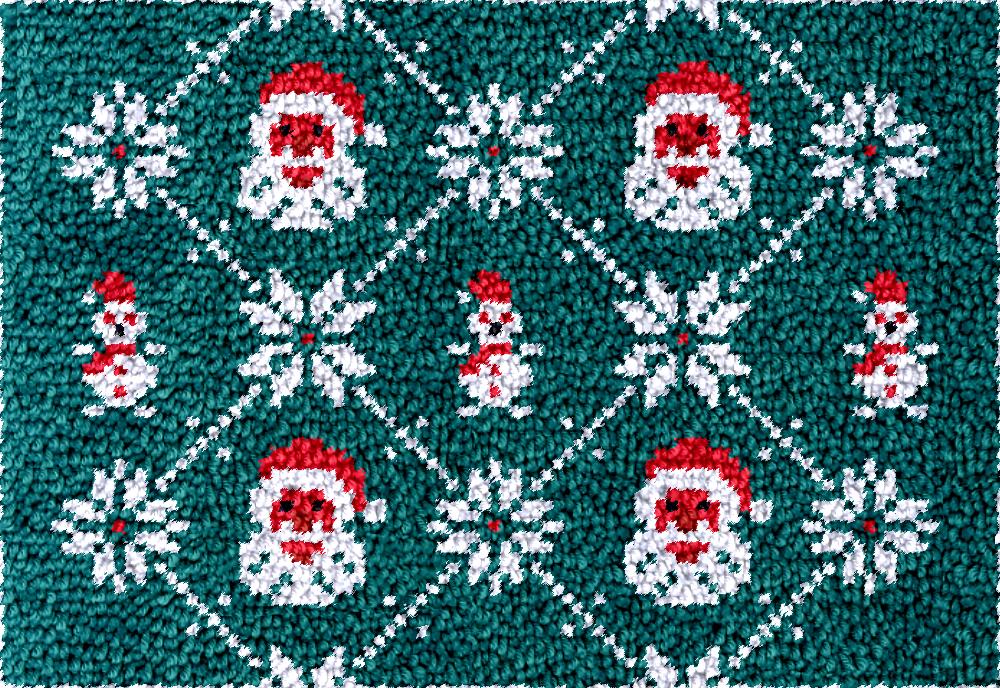Hobby Diy Electronics Kit - Santa Claus DIY Latch hook kit