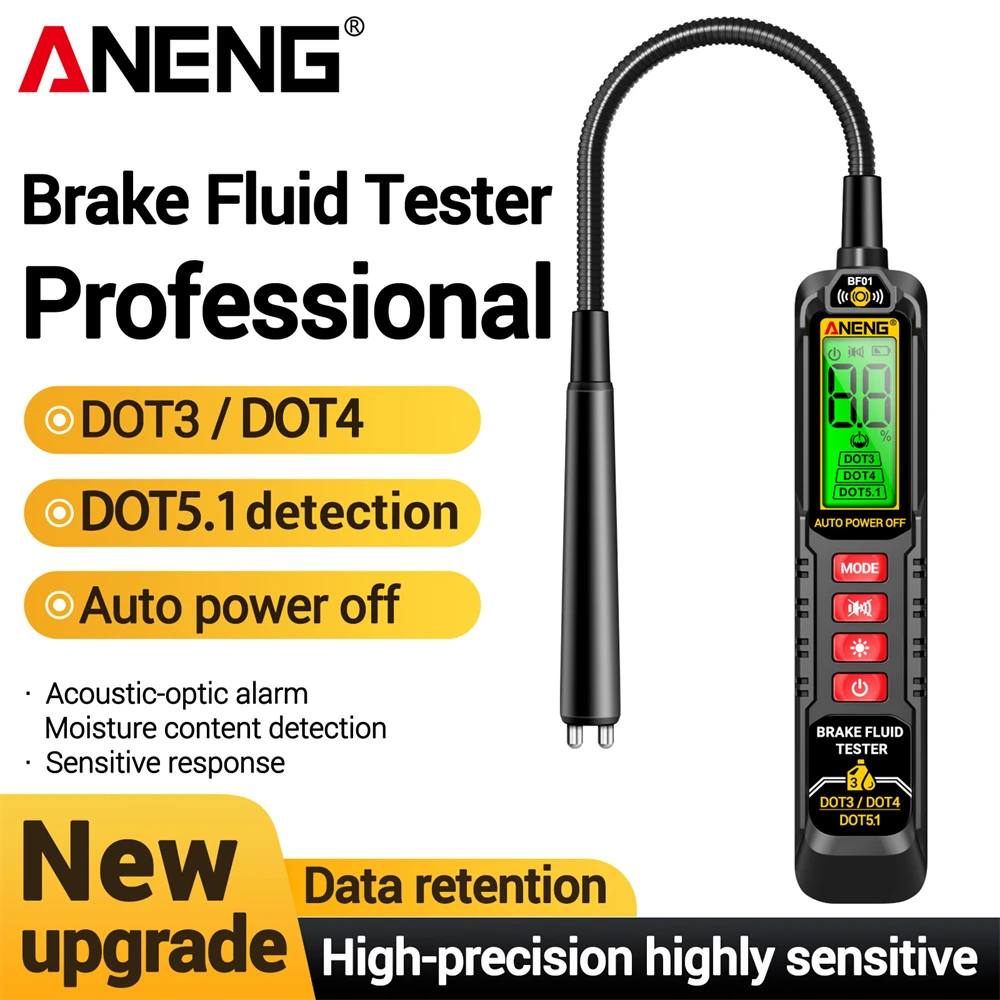 Multimeter Digital - ANENG BF01 Brake Fluid Tester Oil