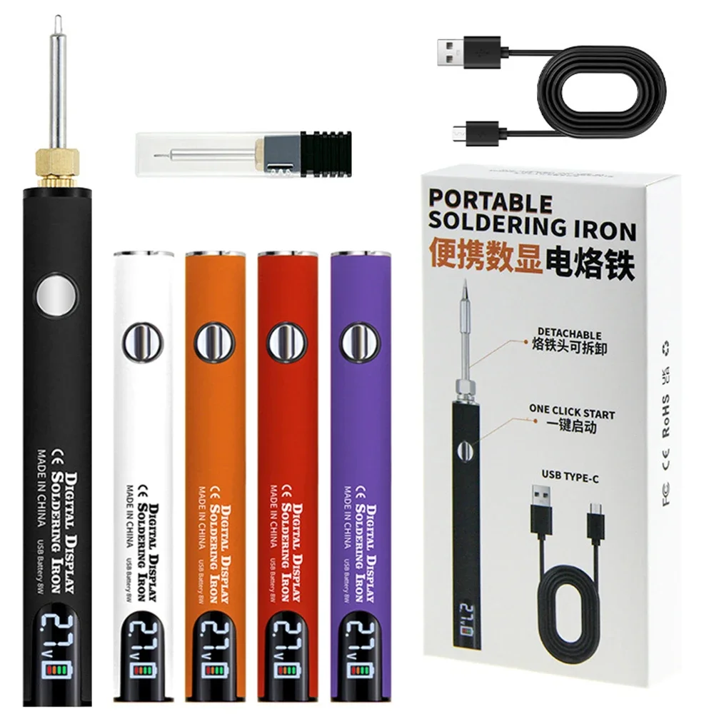 Flux Pen Electronics - 510 Smart Soldering Iron Kit Adjustable