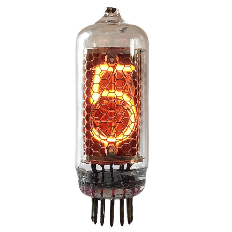 Diy Electronics Logo - DIY Electronic Glow Clock Nixie Tube