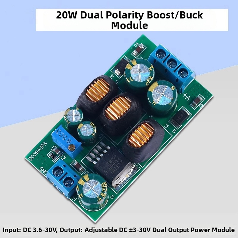 Diy Electronics Board - Adjustable Dual Output DC DC Converter