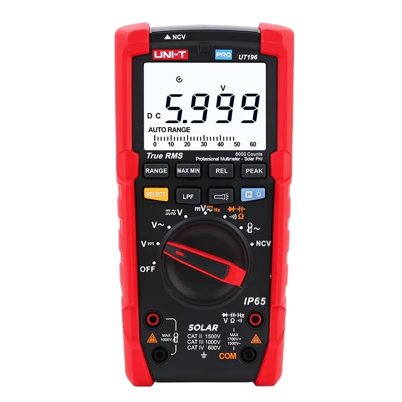 Multimeter Digital - UT196 1700V DC True RMS Professional
