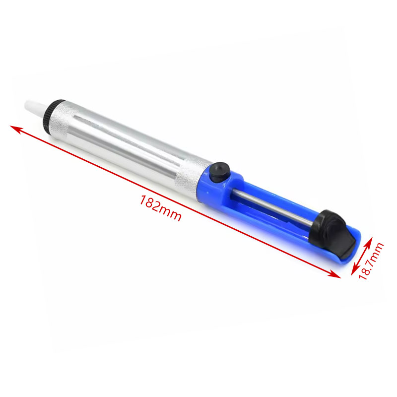 Flux Pen Electronics - Aluminum Metal Desoldering Pump with Vacuum