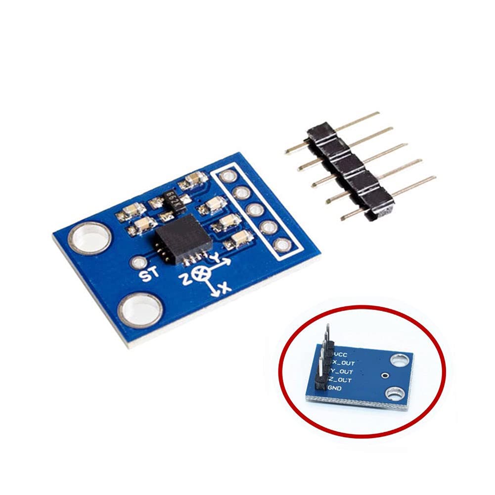 Diy Analog Electronics - ADXL335 3-Axis Accelerometer Tilt Gravity Angle