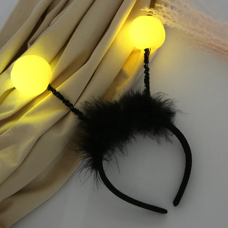 Diy Halloween Electronics - Flashing Feather Bee Antenna Ball LED