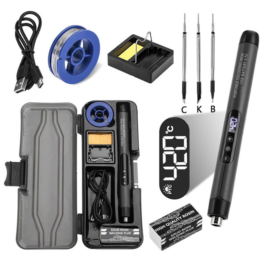 Flux Pen Electronics - Mini Soldering Iron USB Rechargeable Portable