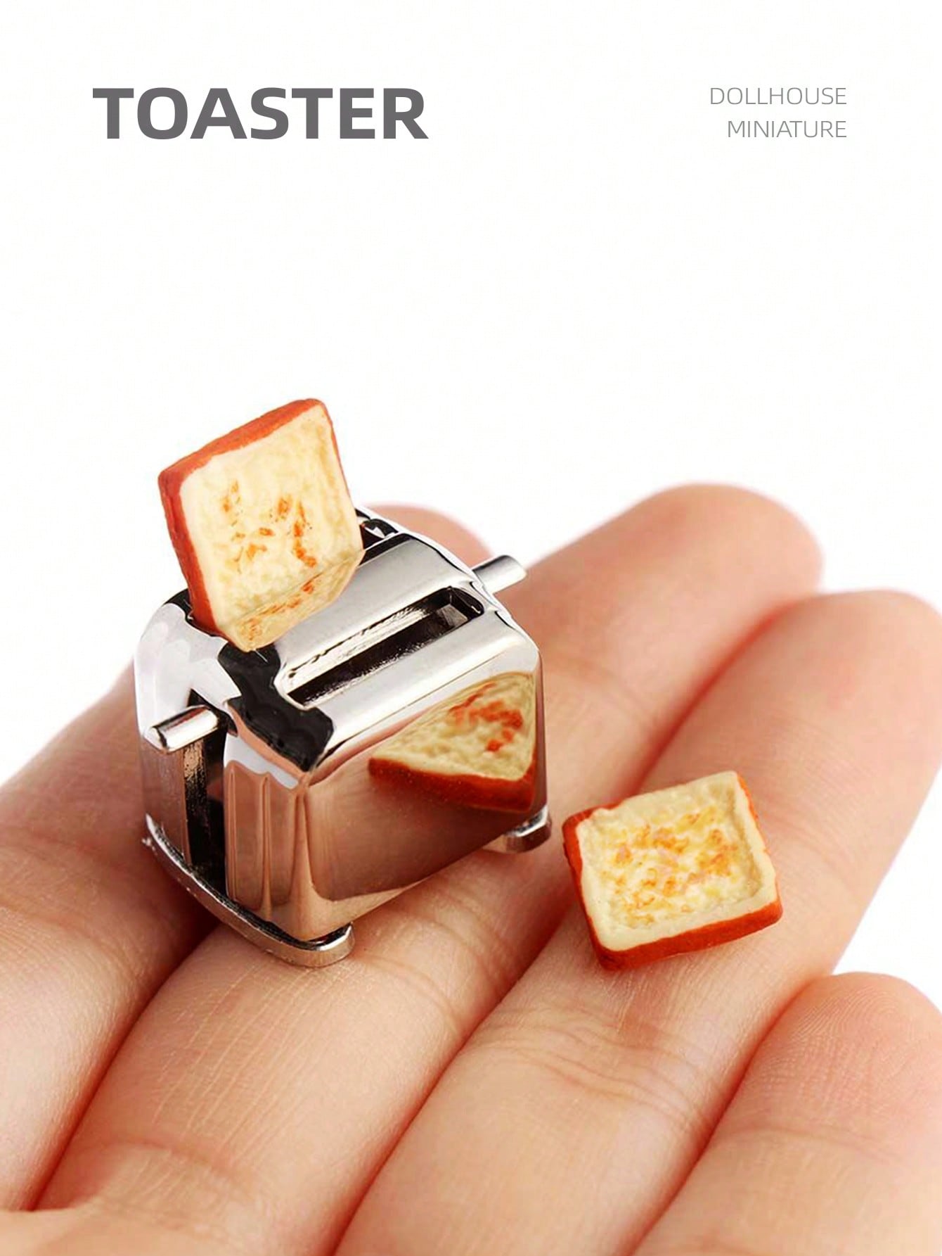 1:12 Dollhouse Miniature Toast - Diy Electronics Housing ulasan dan harga