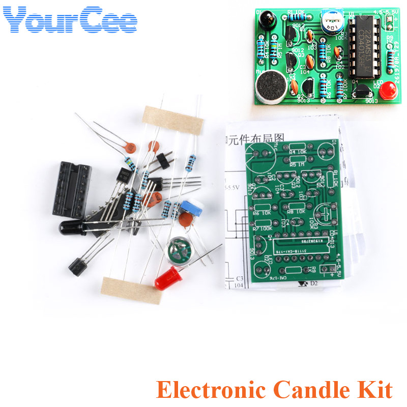 Analog Electronic Candle Light - Diy Analog Electronics ulasan dan harga