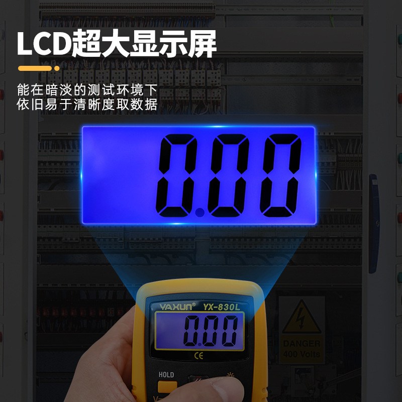 Anti-burn YX830L Pocket Digita - Multimeter Digital ulasan dan harga