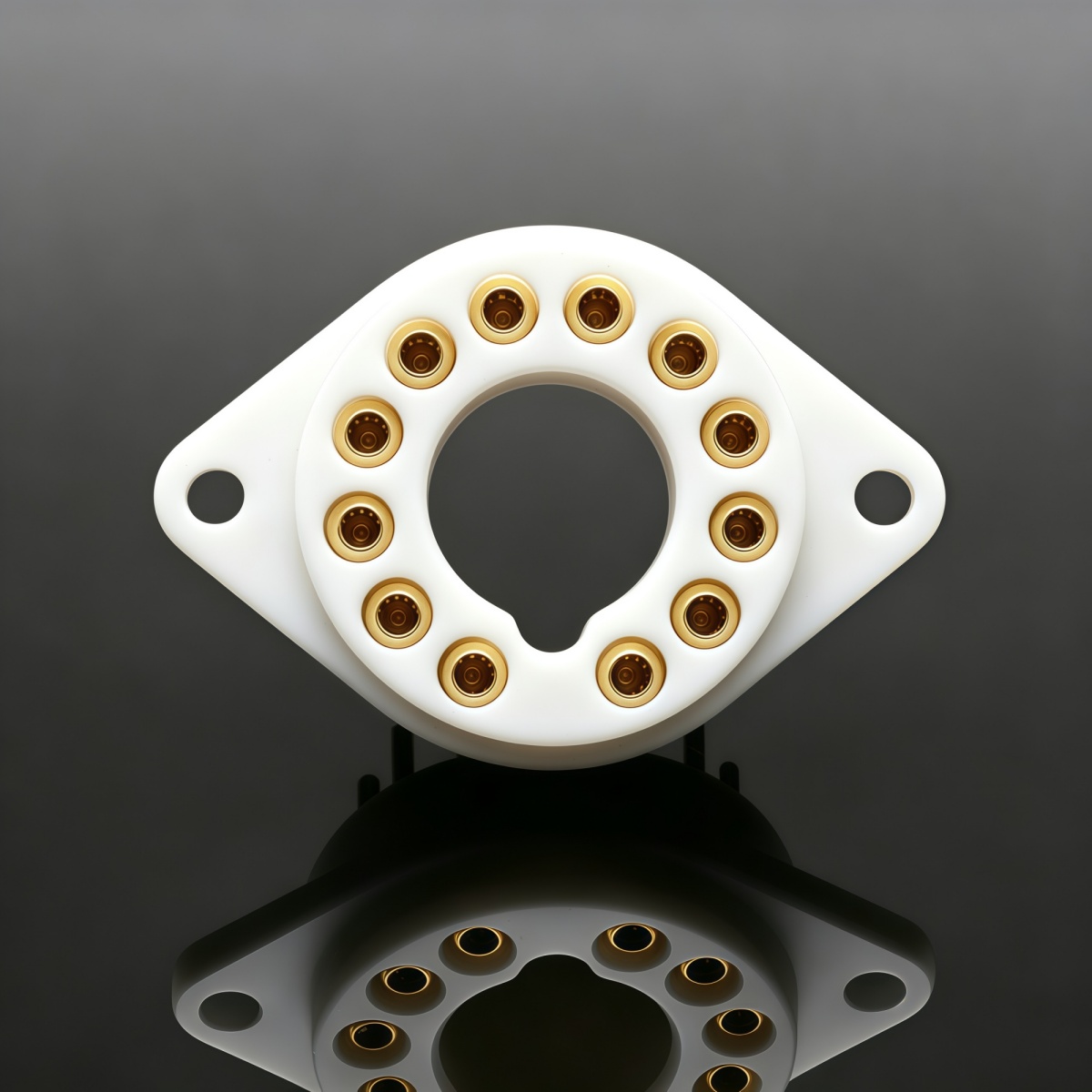 EIZZ 12 Pin PTFE Vacuum Electr - Diy Electronics Holder ulasan dan harga