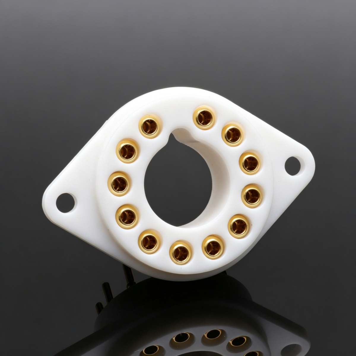 EIZZ 12 Pin PTFE Vacuum Electr - Diy Electronics Holder ulasan dan harga