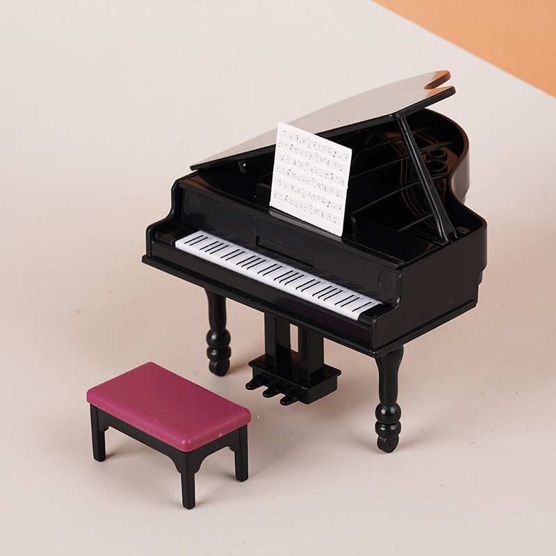 1:12 Dollhouse Miniature Piano - Diy Electronics Housing ulasan dan harga