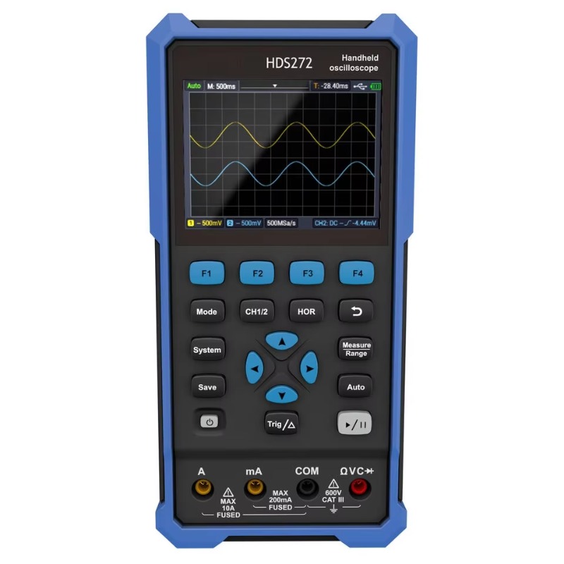 OWON HDS242 HDS272 2CH Handhel - Multimeter Digital ulasan dan harga