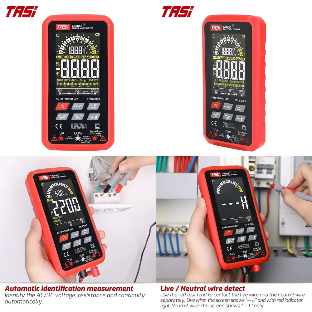 TASI TA805A Smart Digital Mult - Multimeter Digital ulasan dan harga