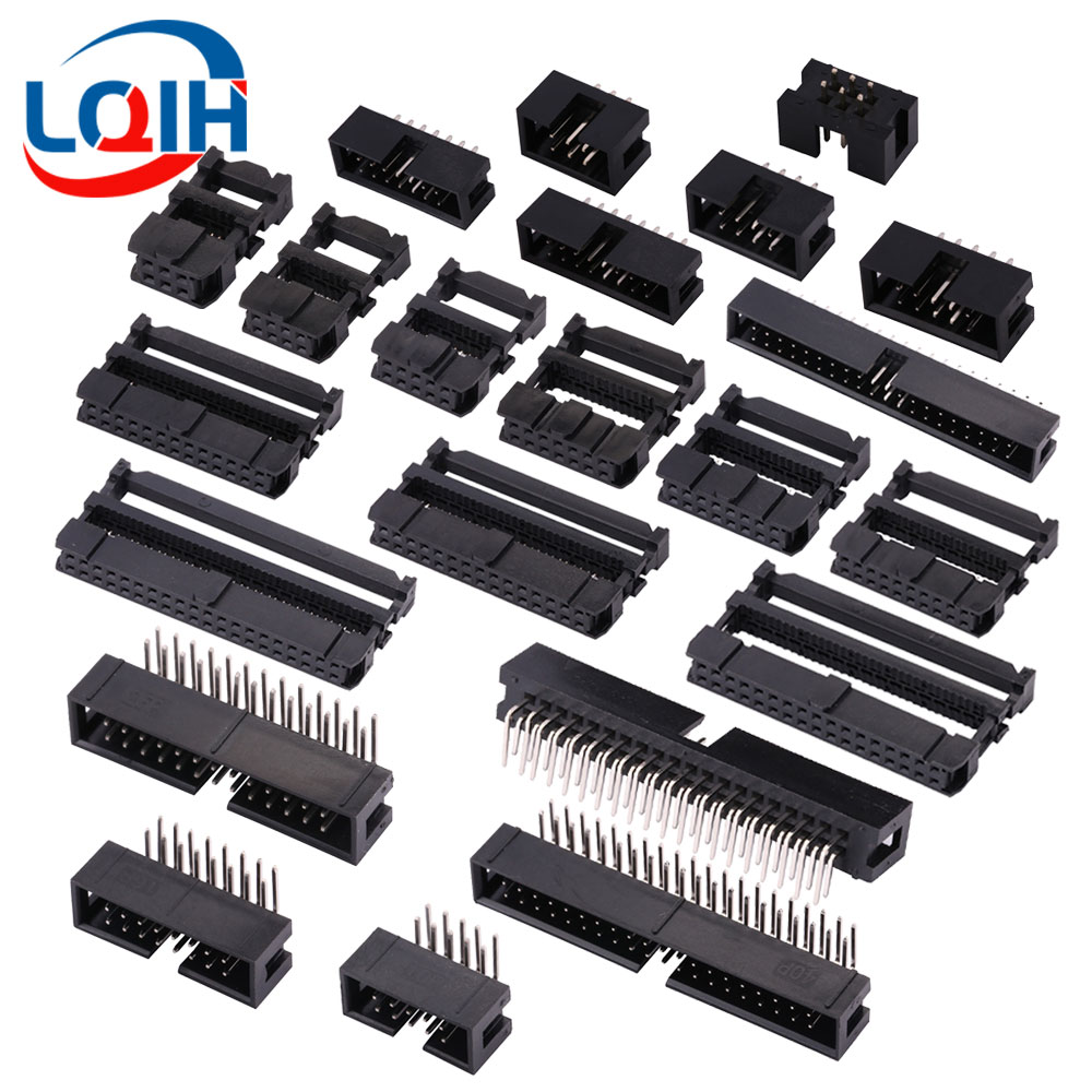 2.54mm Pitch FC 6/8/10/12/14/1 - Male Female Header Pin ulasan dan harga