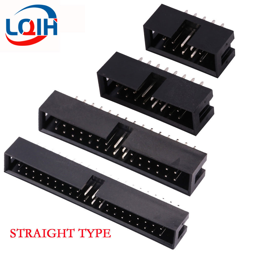 2.54mm Pitch FC 6/8/10/12/14/1 - Male Female Header Pin ulasan dan harga