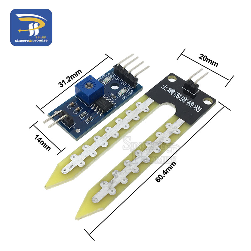 Smart Electronics Soil Moistur - Diy Analog Electronics ulasan dan harga