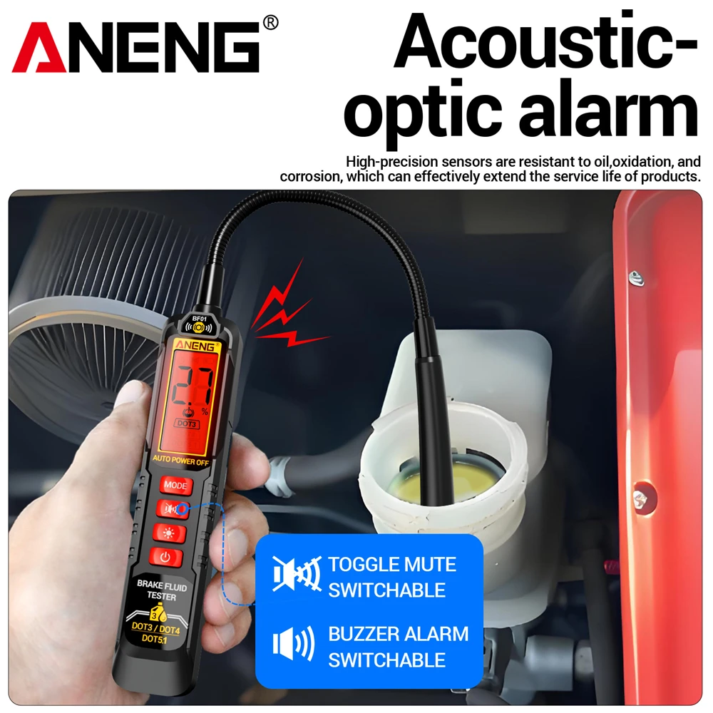 ANENG BF01 Brake Fluid Tester  - Multimeter Digital ulasan dan harga