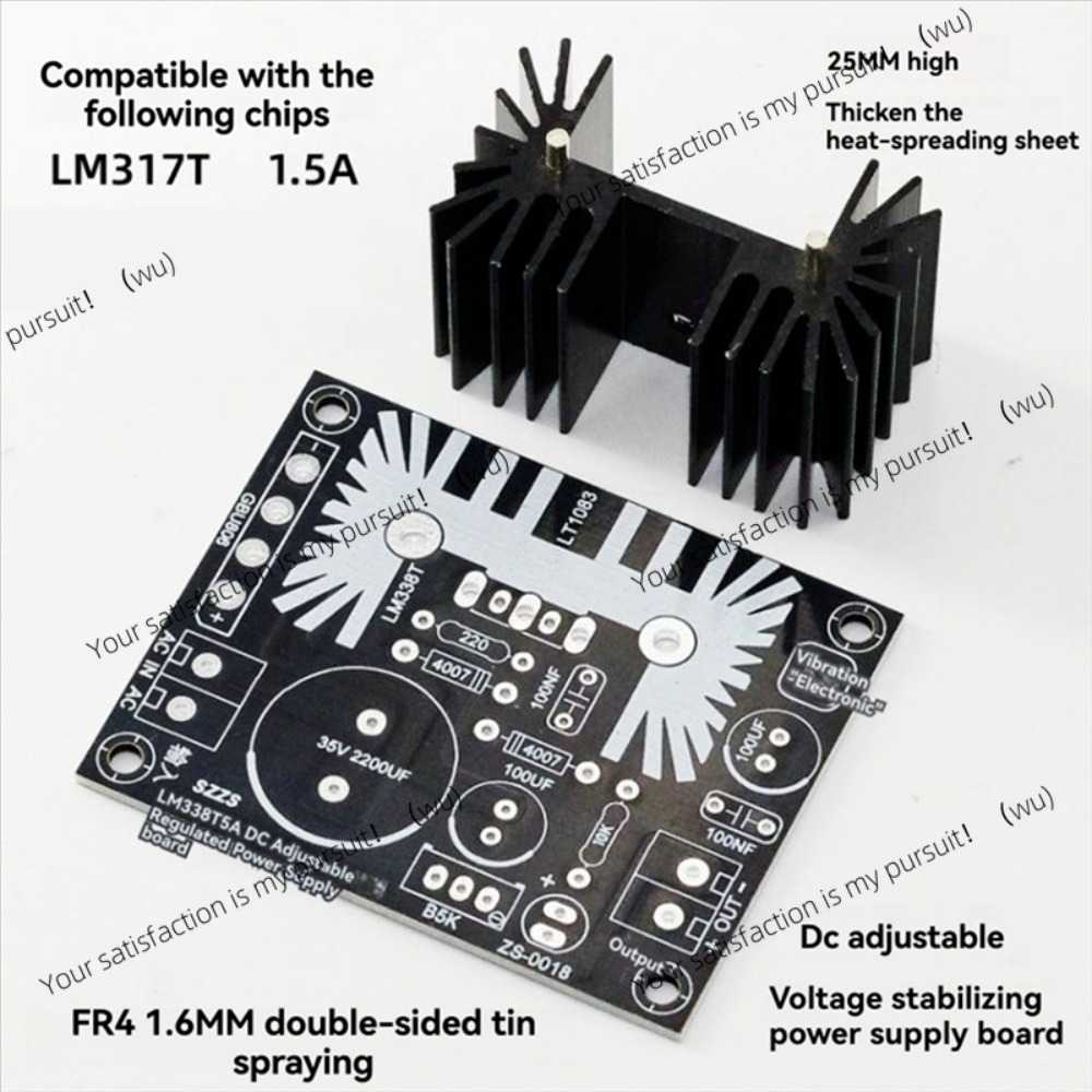 Adjustable LM317 1.5A output l - Diy Electronics Filament ulasan dan harga