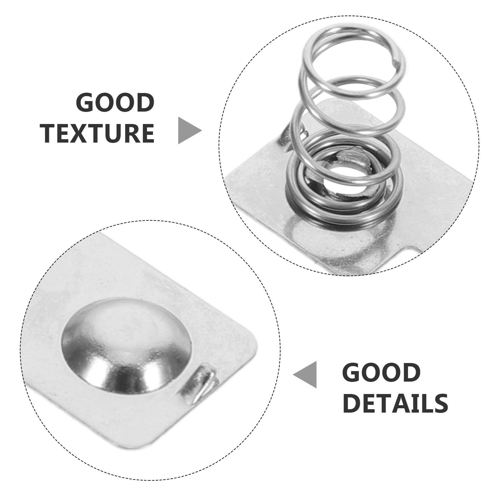 100Pcs Aa Battery Spring Conta - Diy Electronics Holder ulasan dan harga