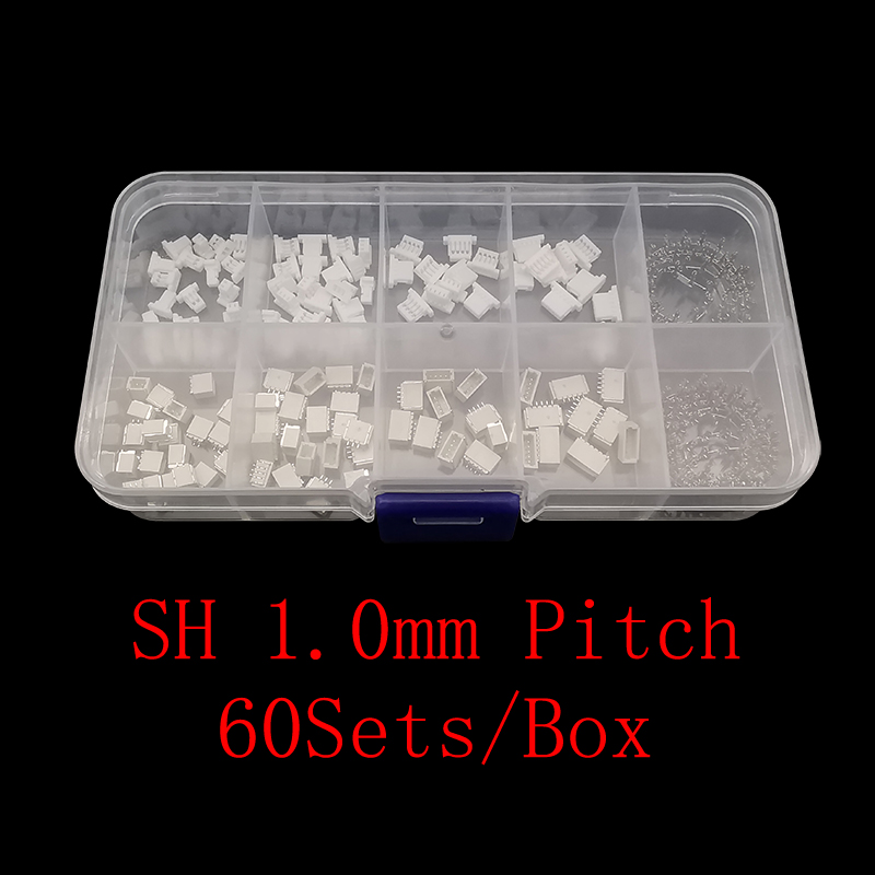 60Sets/Box JST SH 1.0mm Pitch  - Male Female Header Pin ulasan dan harga
