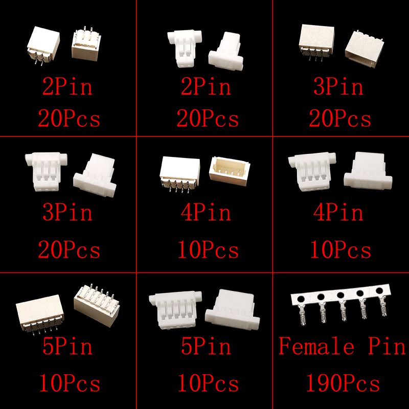 60Sets/Box JST SH 1.0mm Pitch  - Male Female Header Pin ulasan dan harga