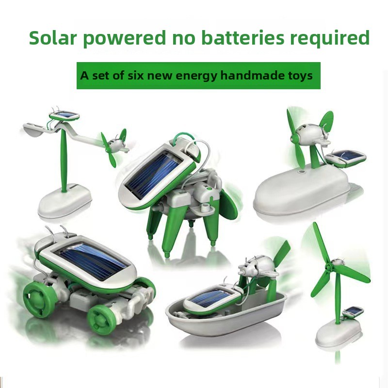 Robot Kits 6 in 1 DIY Solar Ro - Diy Robot Electronics Kit ulasan dan harga