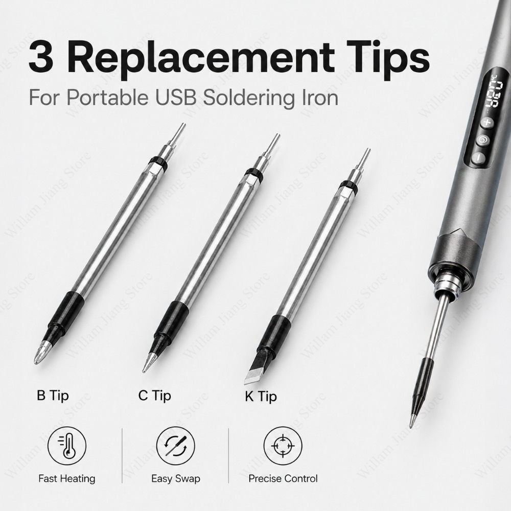 1/3 PCS USB Soldering Iron Rep - Flux Pen Electronics ulasan dan harga