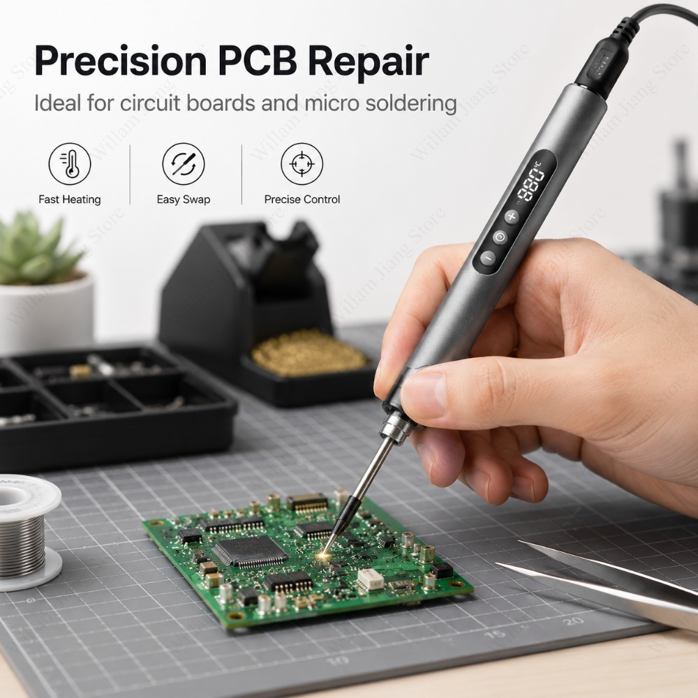 1/3 PCS USB Soldering Iron Rep - Flux Pen Electronics ulasan dan harga