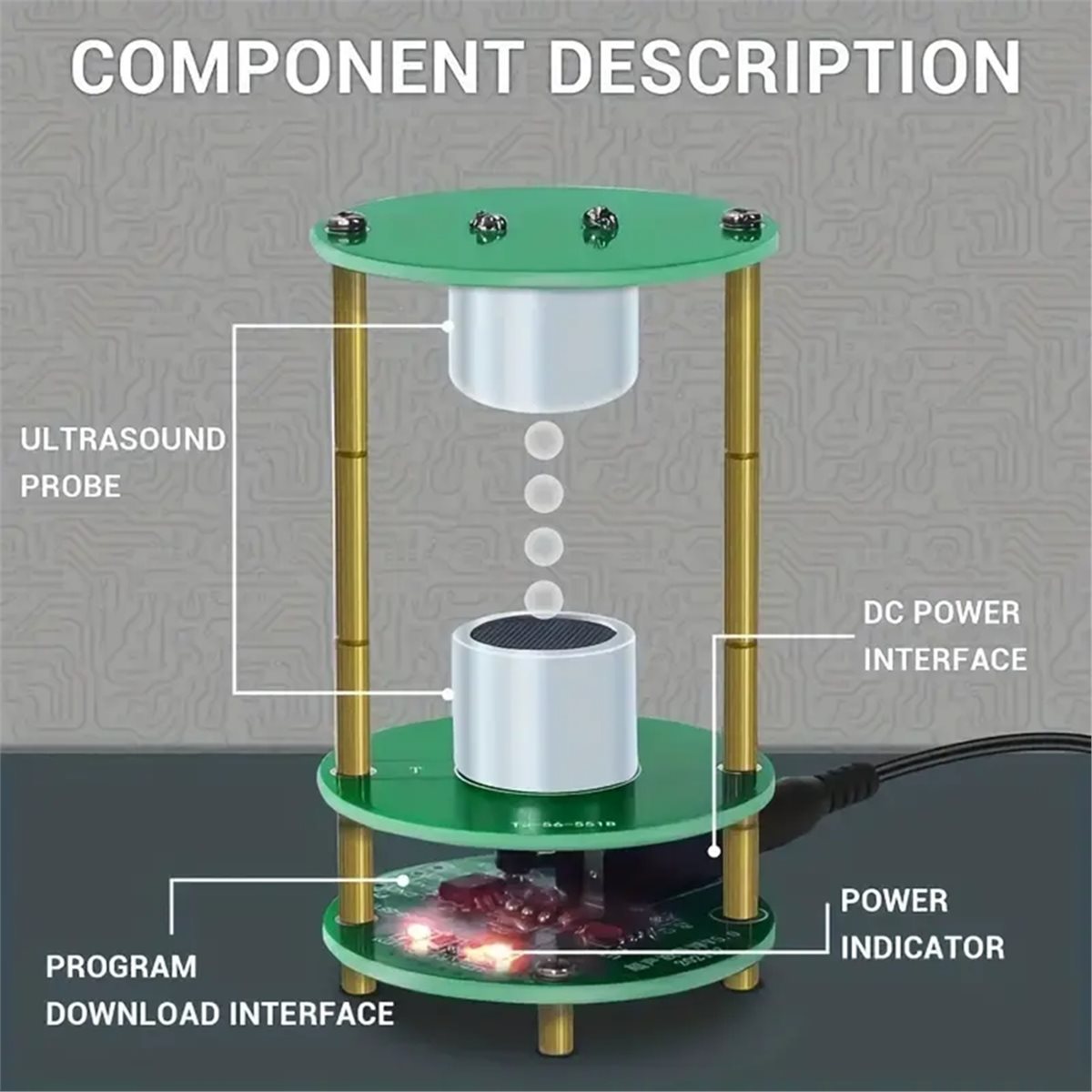 A40I DIY Ultrasonic Levitation - Diy Electronics Project Kit ulasan dan harga