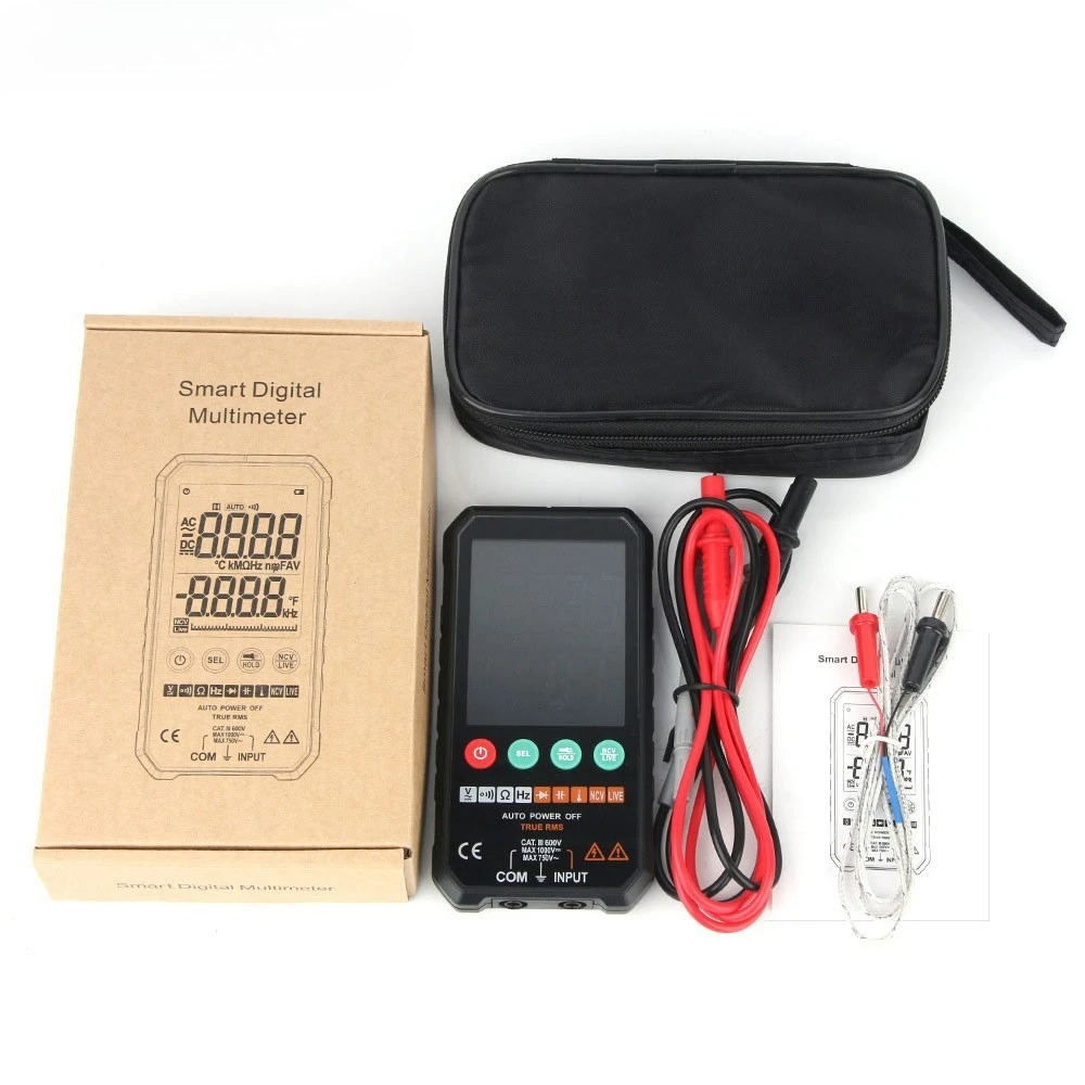 Smart Digital Multimeter Teste - Multimeter Digital ulasan dan harga