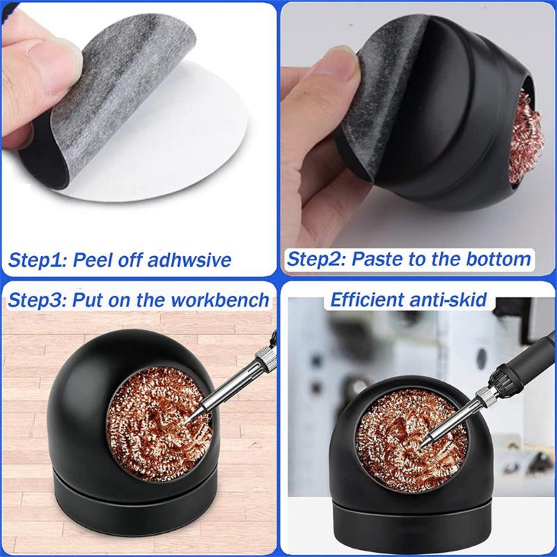 【HG】Soldering Iron Tip Cleanin - Diy Electronics Holder ulasan dan harga