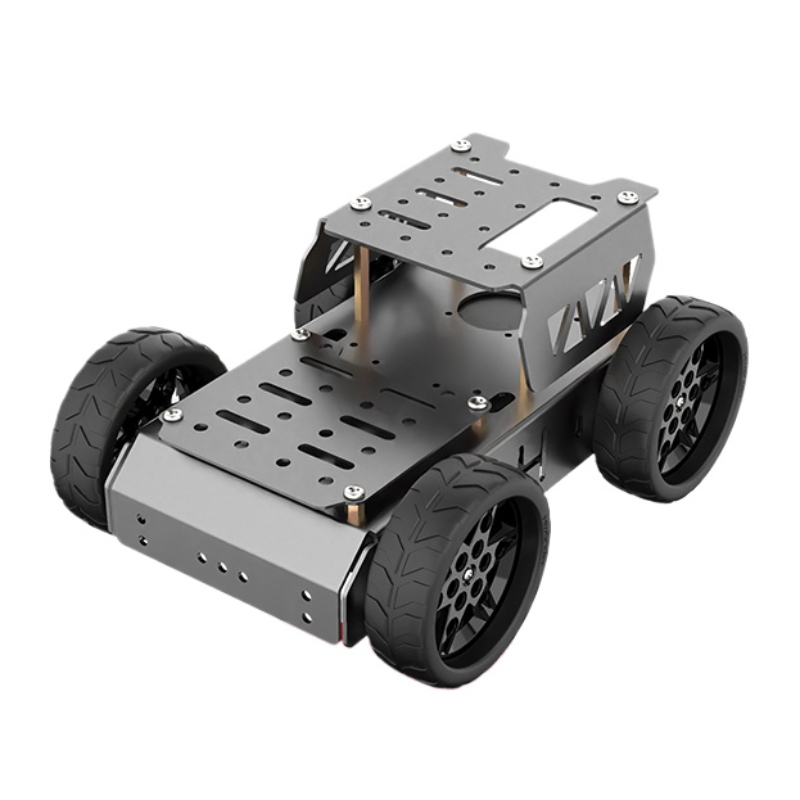 Four-wheeled Electric Cart Alu - Diy Robot Electronics Kit ulasan dan harga