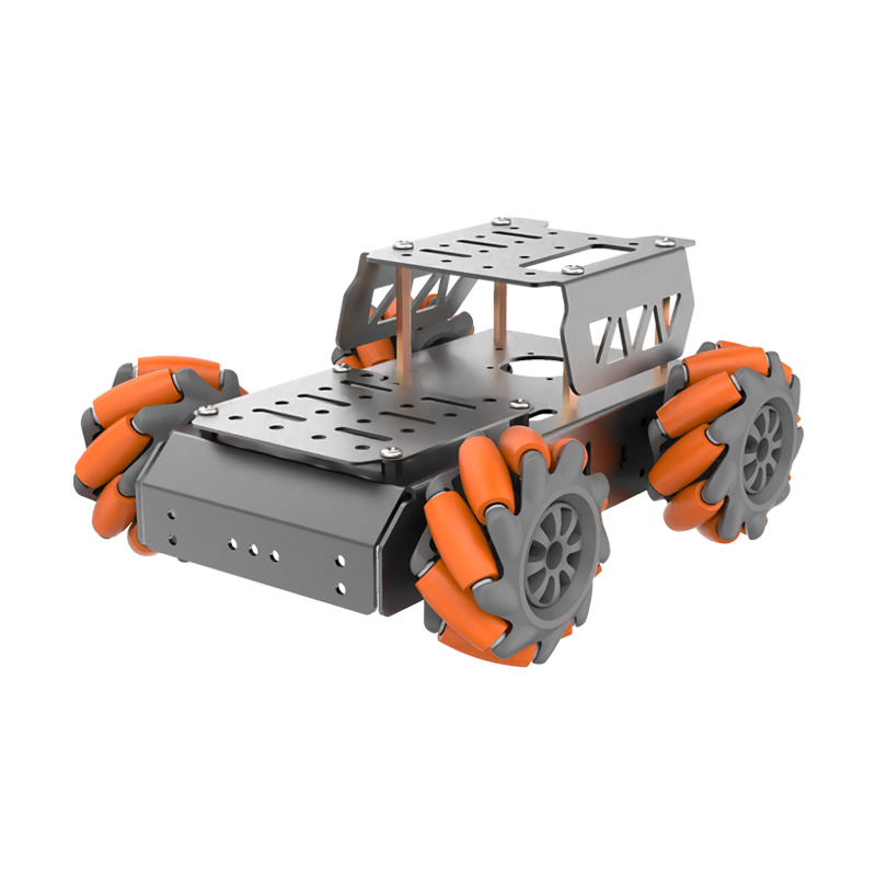 Four-wheeled Electric Cart Alu - Diy Robot Electronics Kit ulasan dan harga