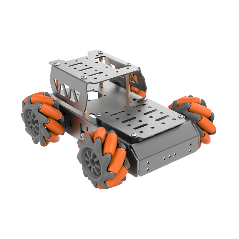 Four-wheeled Electric Cart Alu - Diy Robot Electronics Kit ulasan dan harga