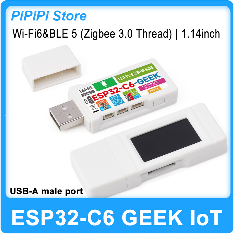 ESP32-C6 GEEK Development Boar - Diy Electronics Board ulasan dan harga