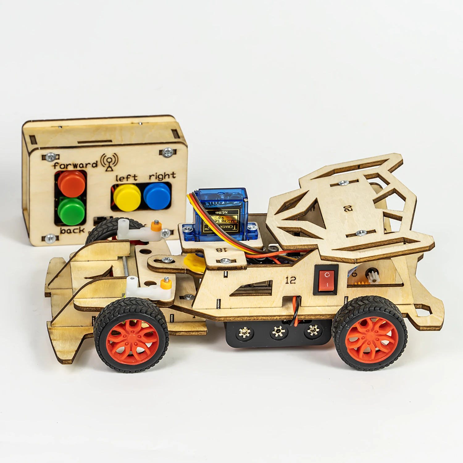 DIY Remote Control Steering Ca - Diy Electronics Projects For Students ulasan dan harga
