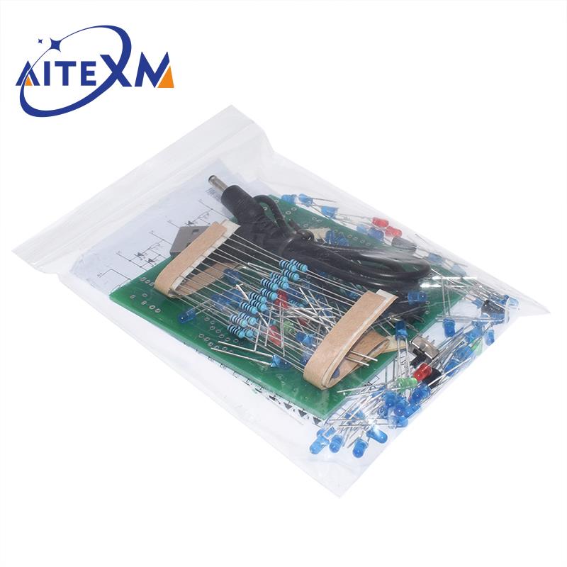 DC 3-5V DIY LED Swing Wind Chi - Diy Analog Electronics ulasan dan harga