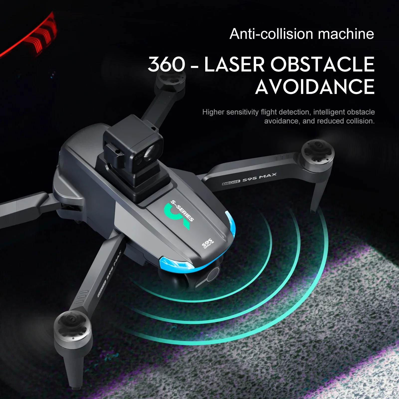 NEW S9S MAX MINI Drone 4K 2-Ax - Diy Rc Electronics ulasan dan harga