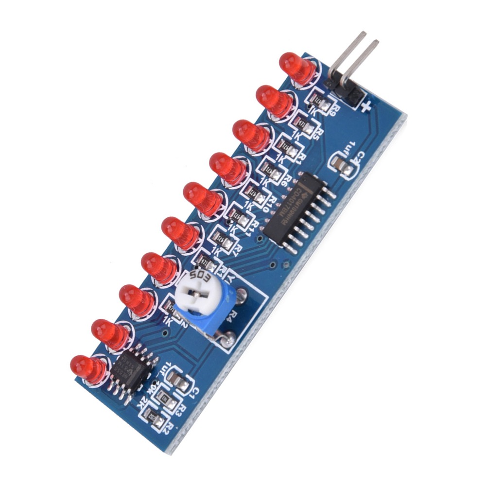 2Pcs NE555 CD4017 LED Flowing  - Diy Electronics Project Kit ulasan dan harga