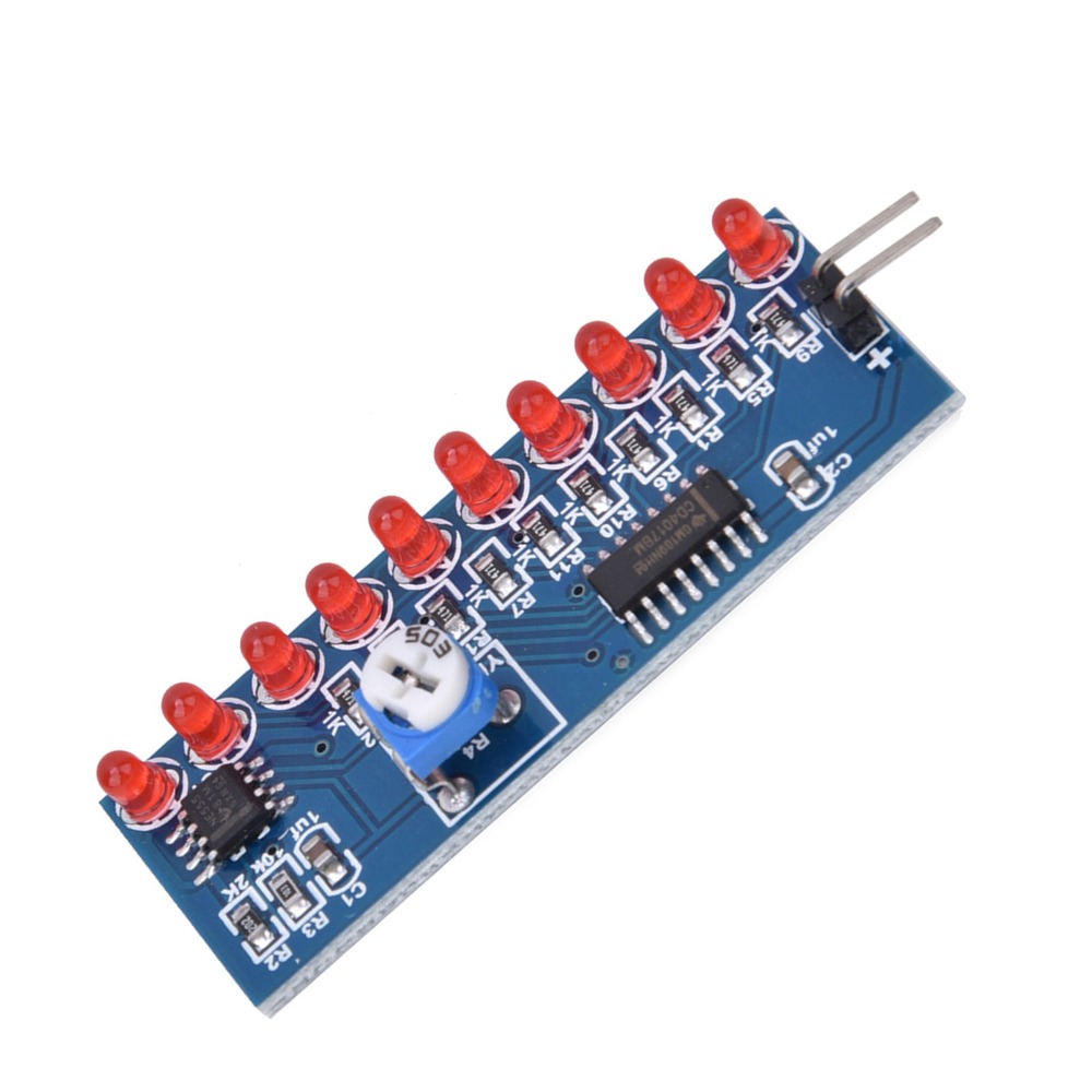 2Pcs NE555 CD4017 LED Flowing  - Diy Electronics Project Kit ulasan dan harga