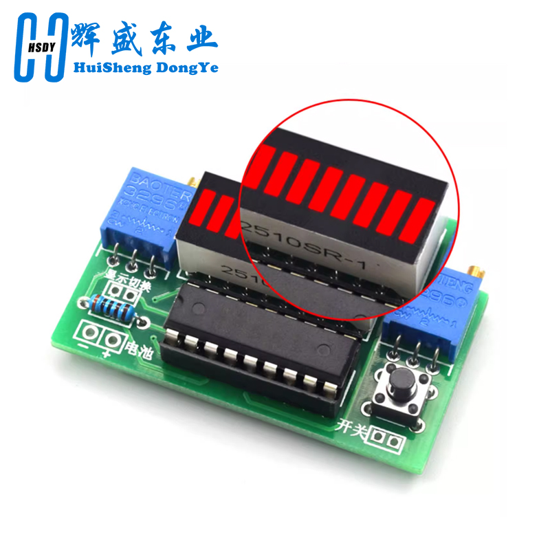 LM3914 10 Segment 3.7V Lithium - Diy Electronics Test Equipment ulasan dan harga