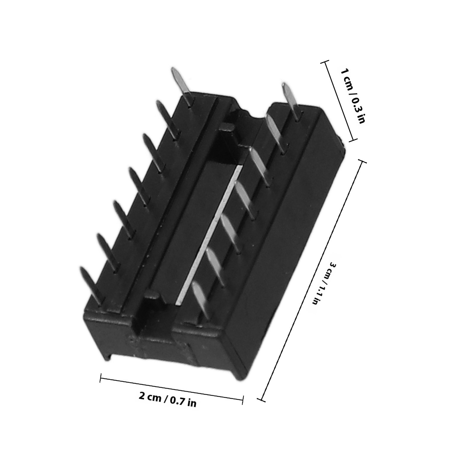 Ic Socket Set Dip 6 8 14 16 18 - Diy Electronics Holder ulasan dan harga