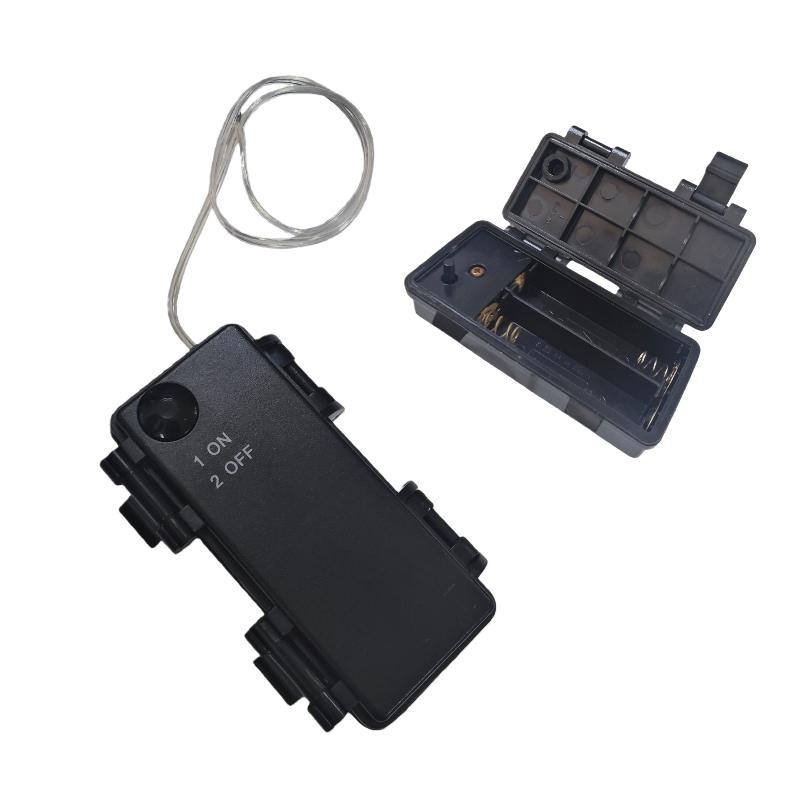 1Pcs 2 Sections AA Battery Hol - Diy Electronics Holder ulasan dan harga