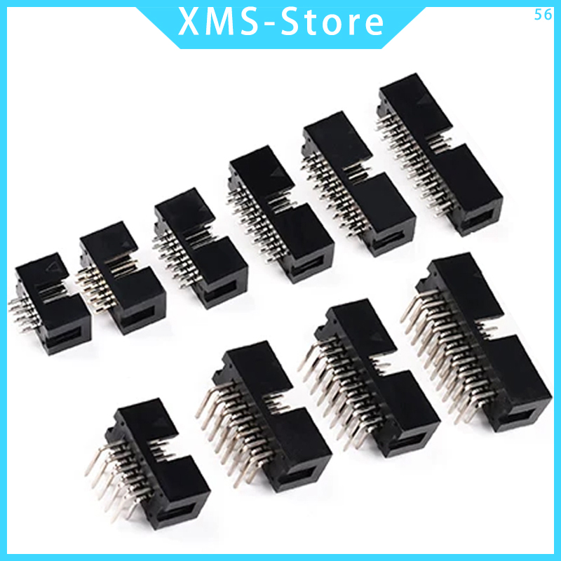 10pcs dip 6P 10P 20P 26P 34P 4 - Male Female Header Pin ulasan dan harga