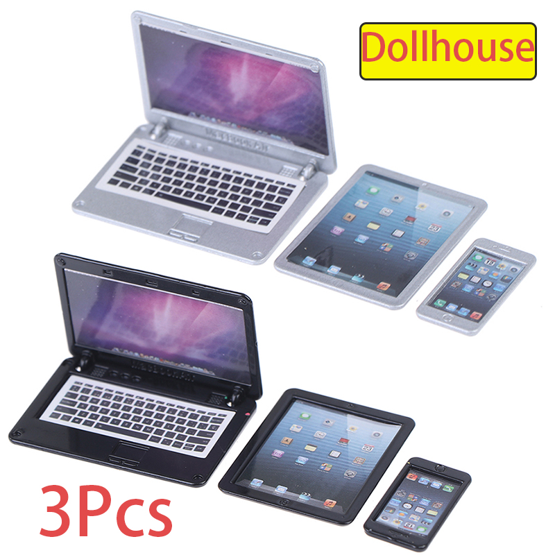3Pcs/set 1:6 Dollhouse Simulat - Diy Electronics Housing ulasan dan harga