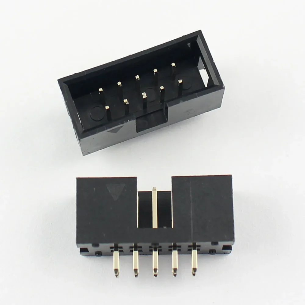 100pcs 2.54mm 2x5 Pin 10 Pin S - Male Female Header Pin ulasan dan harga