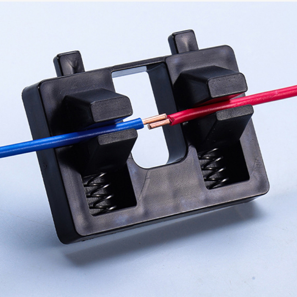 Black Plastic Electric Wire We - Diy Electronics Holder ulasan dan harga
