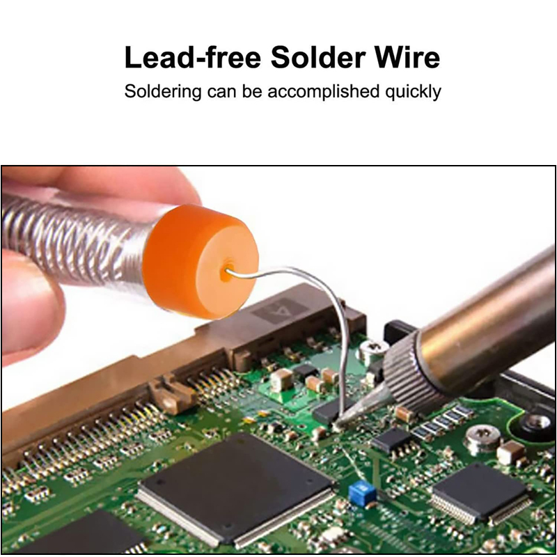 1/2/3Pcs Solder Wire, 0.8MM Po - Flux Pen Electronics ulasan dan harga